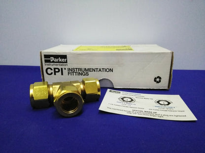 PARKER 10-10-10 JBZ-B TUBE FITTING UNION TEE
