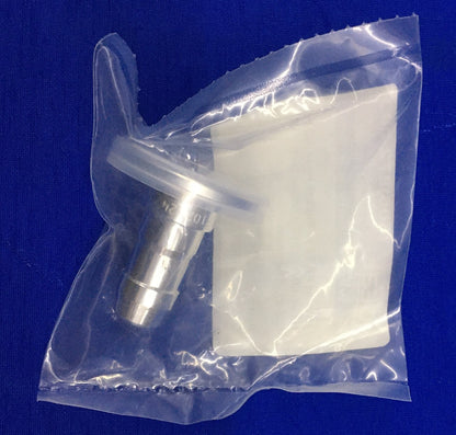 IDEAL VACUUM PRODUCTS P102324 ADAPTER KF-25 TO RUBBER HOSE 1/2 TO 5/8 IN