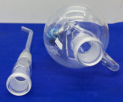 QUICKFIT ™  250 mL DE250/33 PRESSURE EQUALIZING FUNNEL W/ ADDITIONAL GLASS TUBE