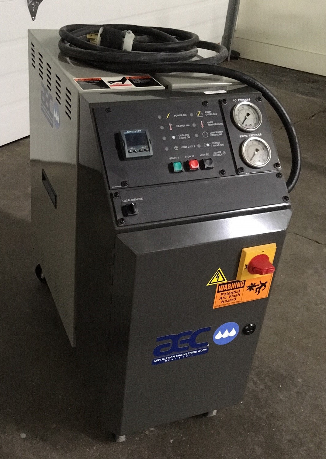 AEC APPLICATION ENGINEERING TCU100 230V 3PH 60HZ TEMPERATURE CONTROL UNIT -PARTS