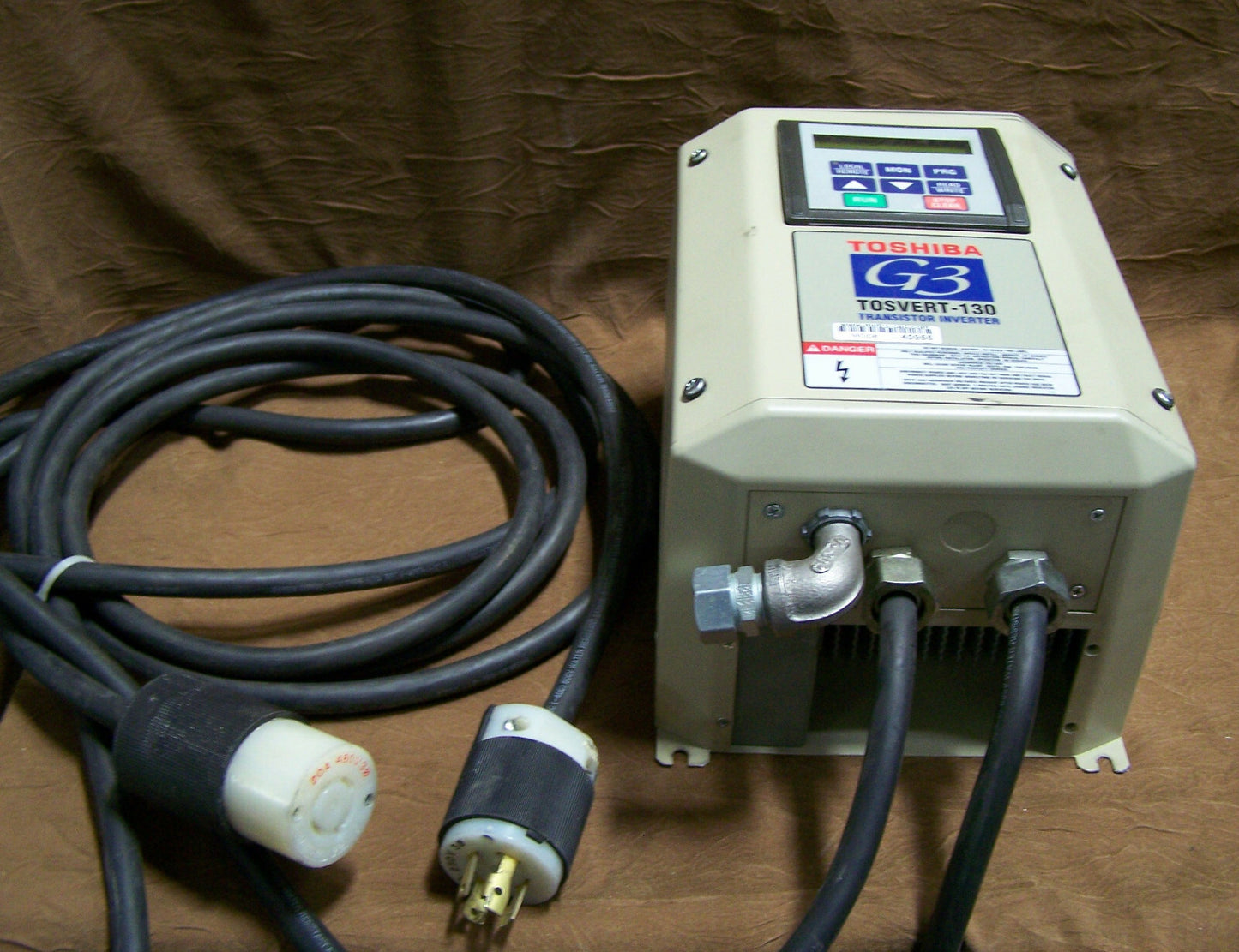 TOSHIBA MODEL G3 TOSVERT-130 TRANSISTOR INVERTER