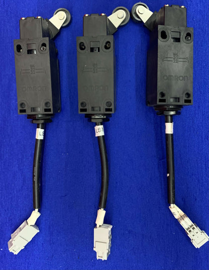 Lot of 3 OMRON SAFETY LIMIT SWITCH D4N-1122