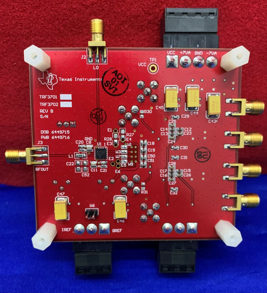 TEXAS INSTRUMENTS TRF3701 / TRF3702 REV B  RF DEVELOPEMENT TOOLS
