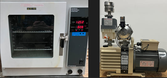 COLE PARMER STABLE TEMP VACUUM OVEN 282A  115V 15A 60HZ CAT. 05017-10