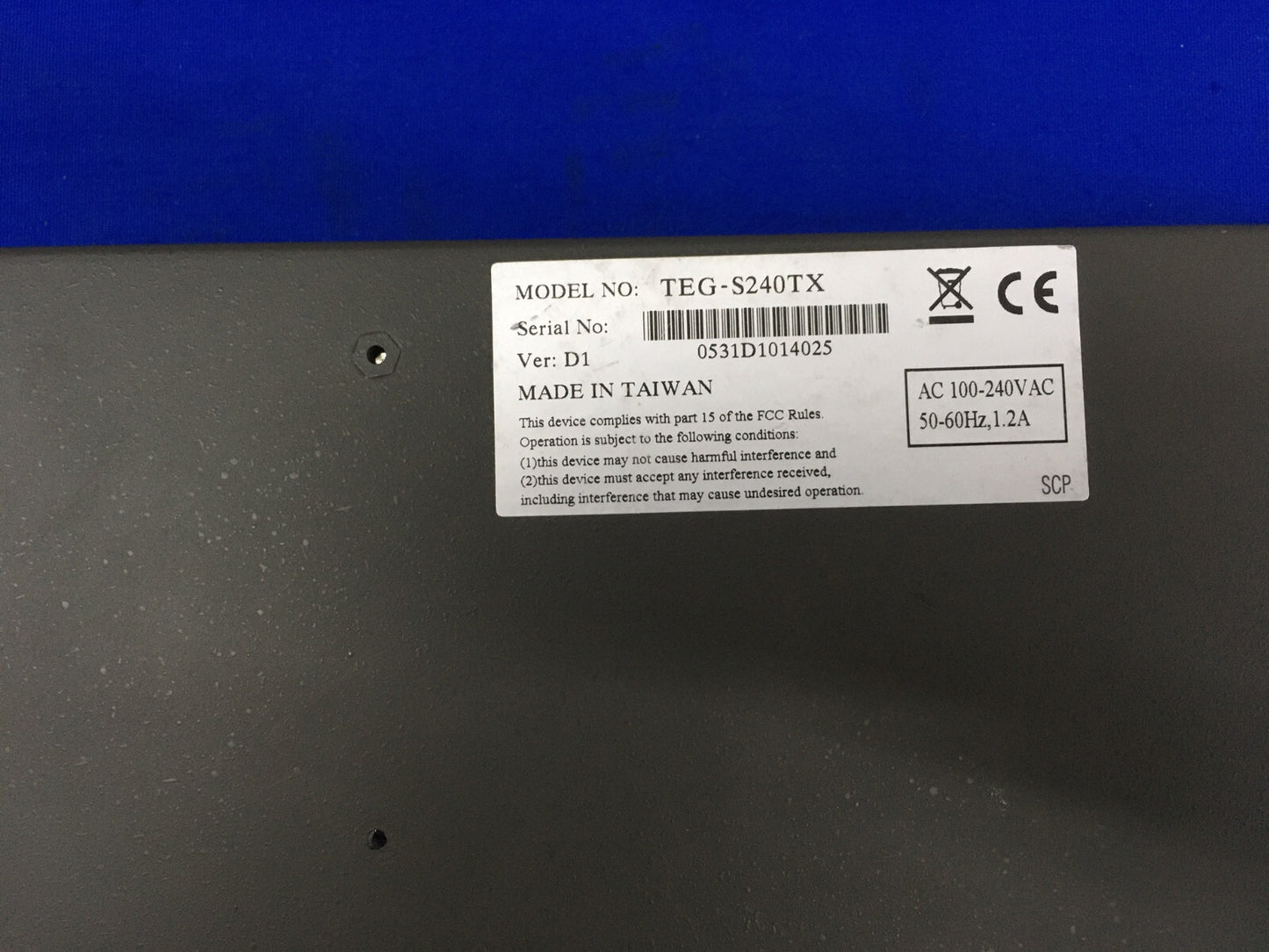 TRENDNET TEG-S240TX GIGABIT SWITCH