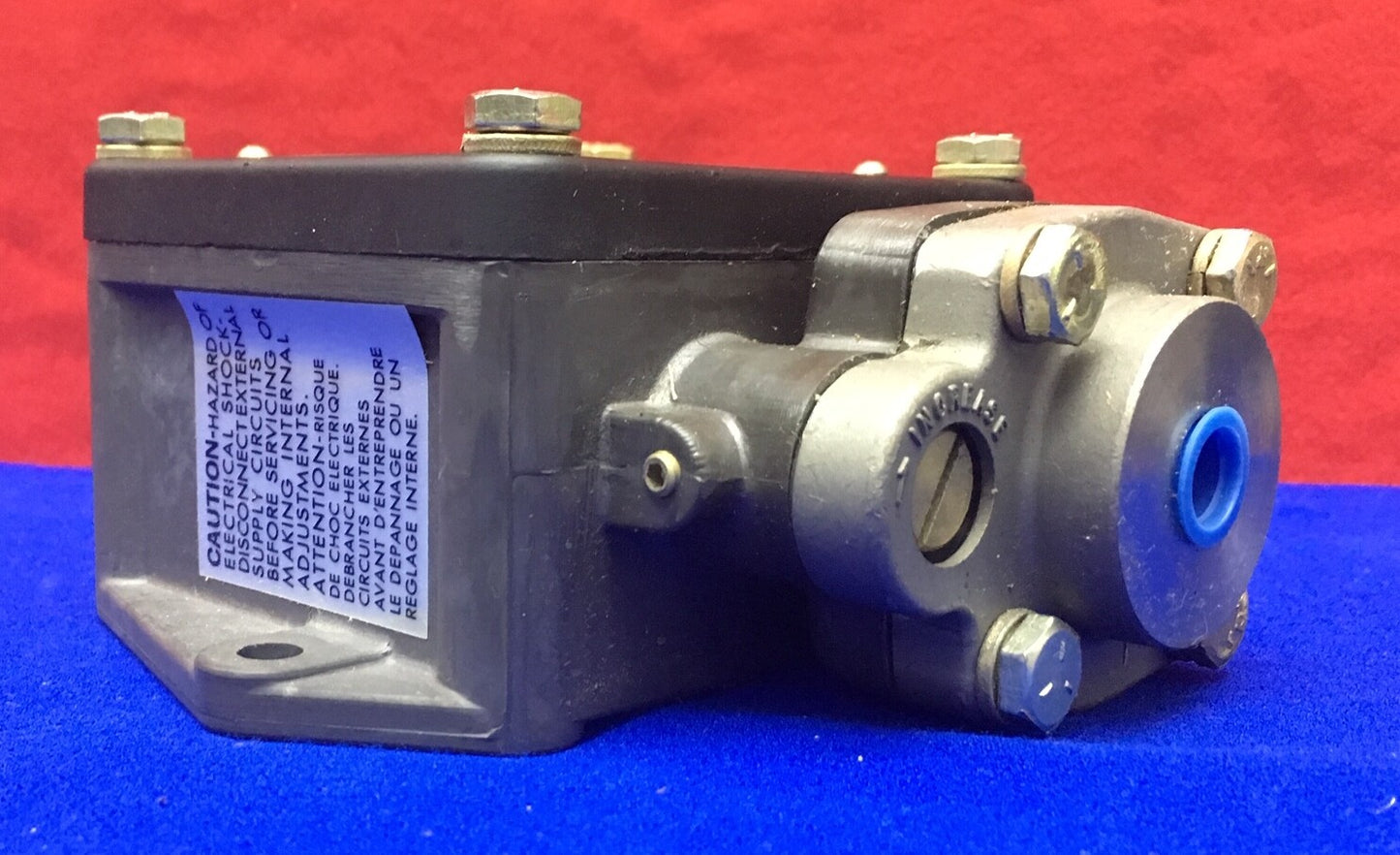 TRANSAMERICA DELAVAL BARKSDALE CONTROLS P1X-K600SS-V PRESSURE SWITCH
