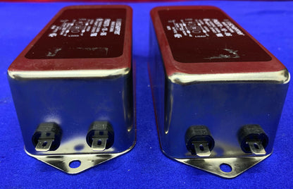 QTY 2 - SCHAFFNER FN2070-10-06 LINE FILTERS