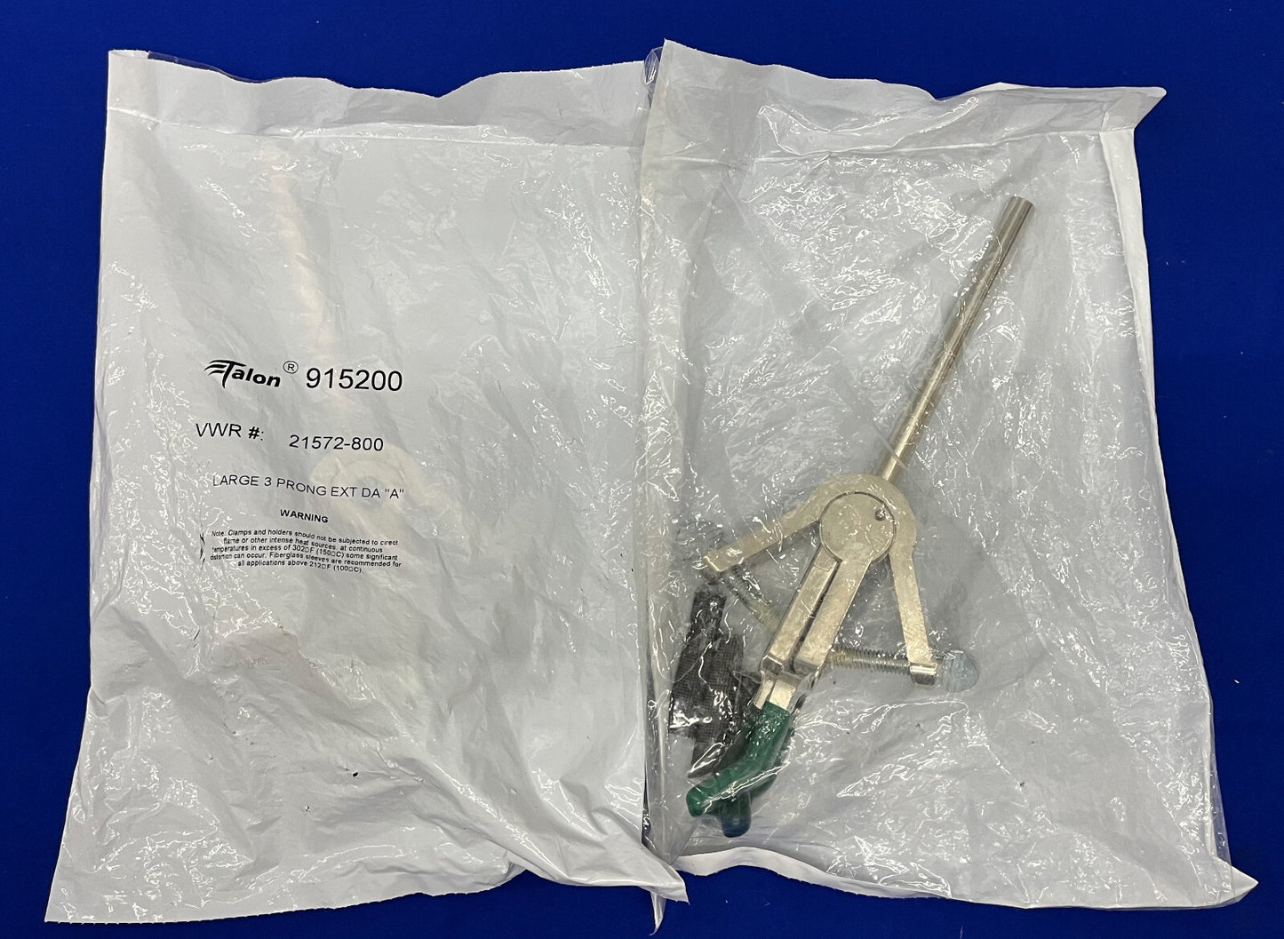 VWR TALON® 915200 21572-800 GRANDES PINCES D'EXTENSION DE LABORATOIRE À 3 BROCHES DA « A » QTE 2 