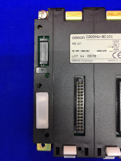 OMRON CORPORATION C200HW-BC101 BASE UNIT, ITEM IS USED