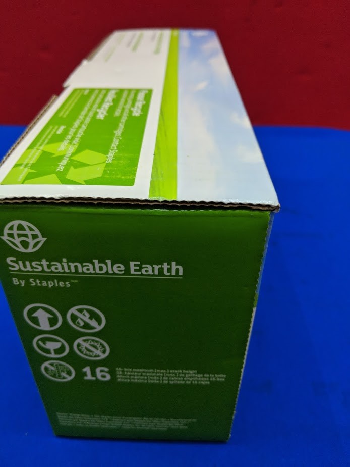 Staples Sustainable Earth Remanufactured Black Toner Cartridge (Model SEB460R)