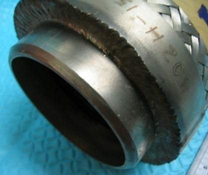 TUYAU D'ÉCHAPPEMENT DE DÉMARREUR OHIO HYDRAULIC TITEFLEX PN S951515800190 SS TRESSÉ