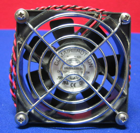 COMAIR ROTRON CR0812HB-A70GL 032736 BRUSHLESS DC FLIGHT LT FAN 3.5"X3.5"
