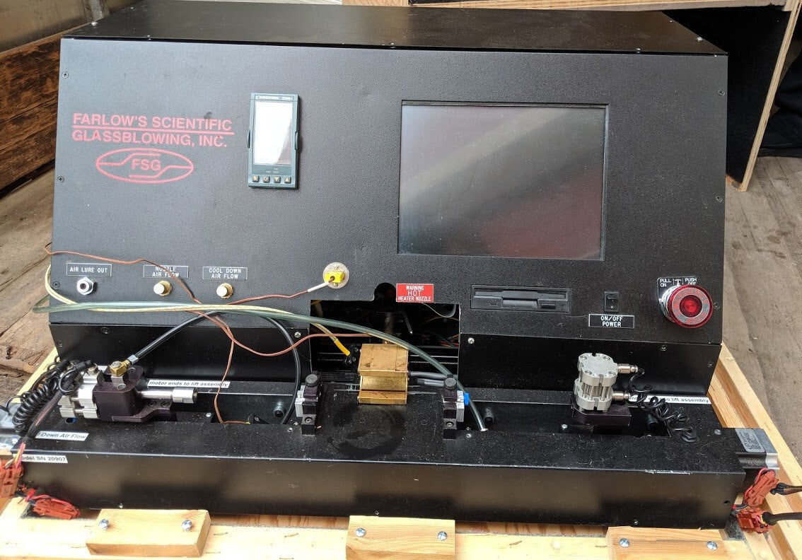 FARLOW'S BBM-4100 CATHETER BALLOON BLOWING SYSTEM FOR PARTS AND REPAIR