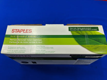 Cartouche de toner cyan reconditionnée Staples Sustainable Earth (modèle SEB2025CR)