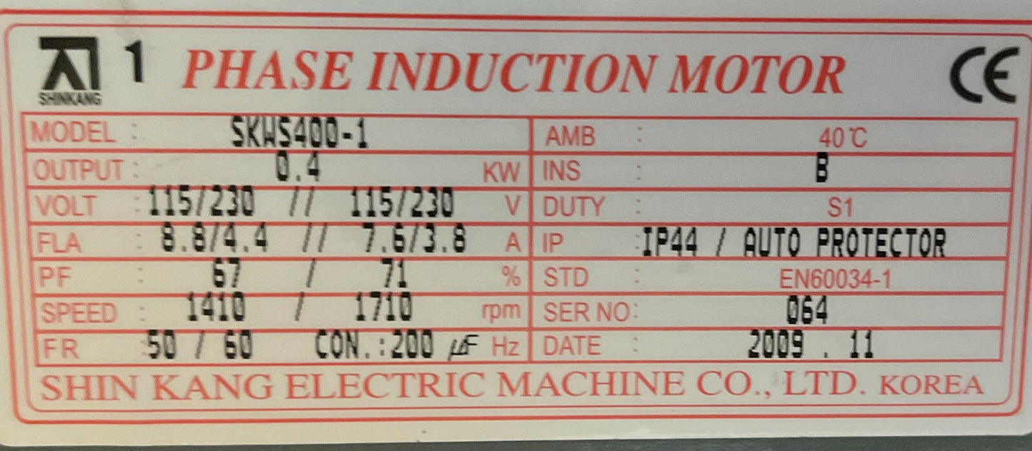 COLE PARMER STABLE TEMP VACUUM OVEN 282A  115V 15A 60HZ CAT. 05017-10