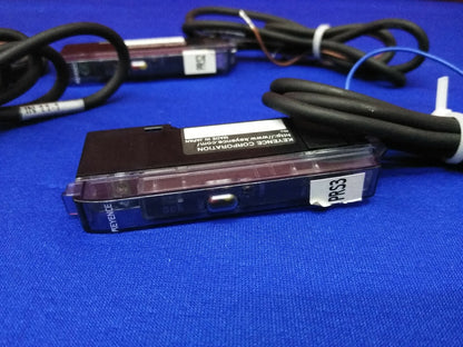 1 LOT QTY OF 4 - KEYENCE ES-M1  PROXIMITY SWITCH AMPLIFIER