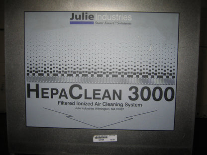 JULIE INDISTRIES STATIC SMART SOLUTIONS HELPA CLEAN 3000 UNABLE TO  TESTED