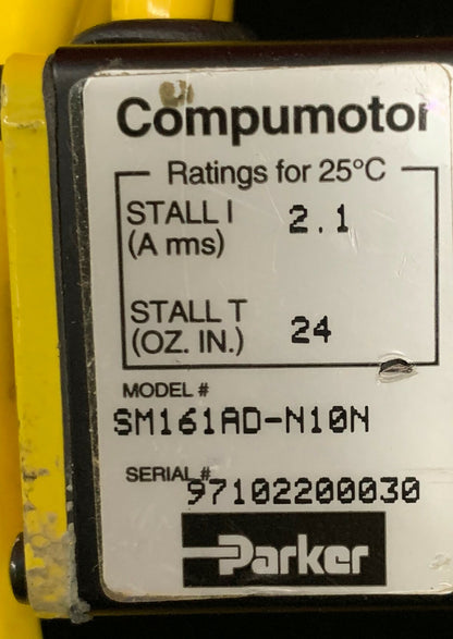 PARKER SM161AD-N10N COMPUMOTOR-SERVOMOTOR