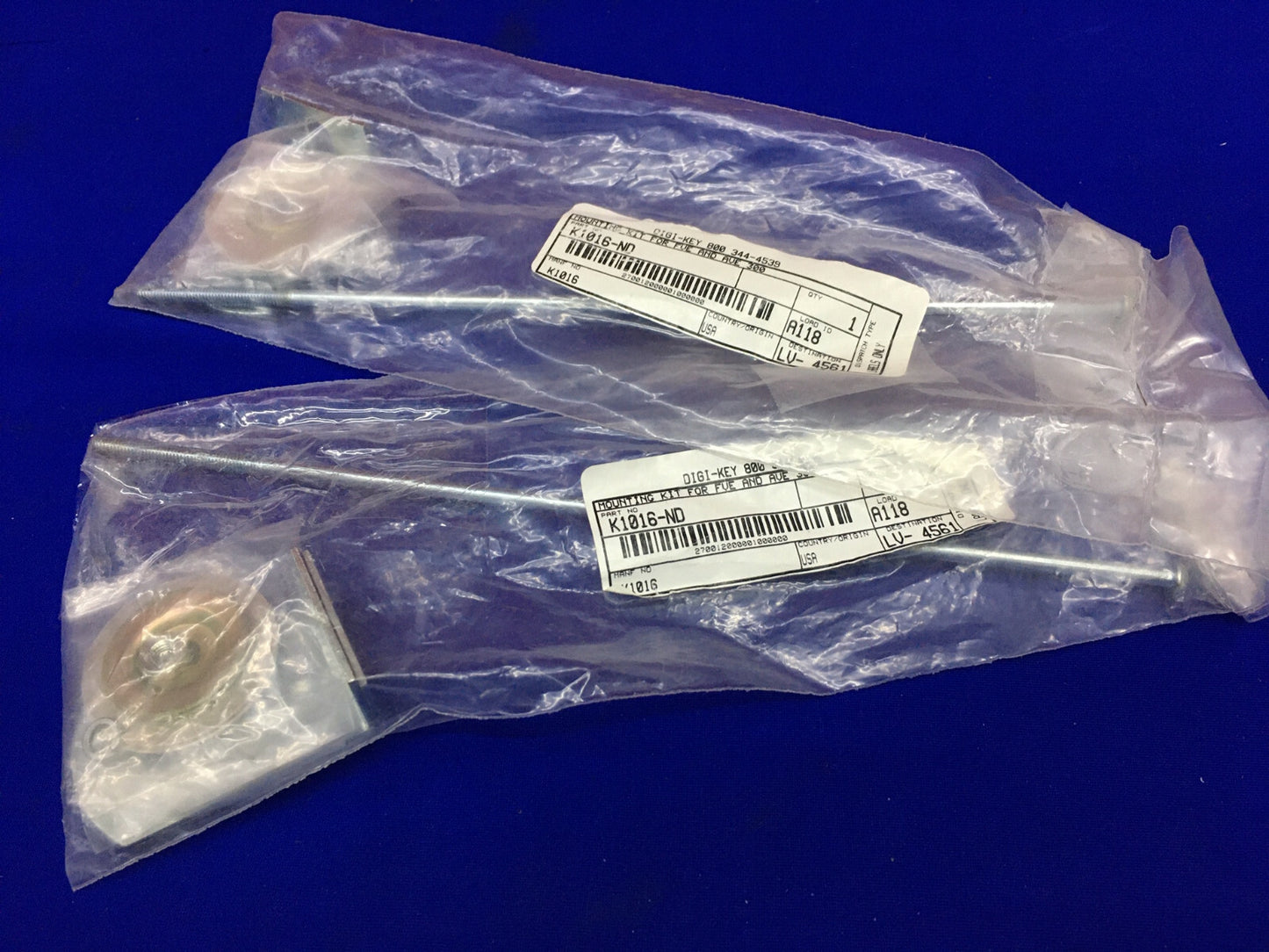 QTY 2 - DIGI-KEY K1016-ND / K1016 MOUNTING KIT FOR FVE AND AVE 300
