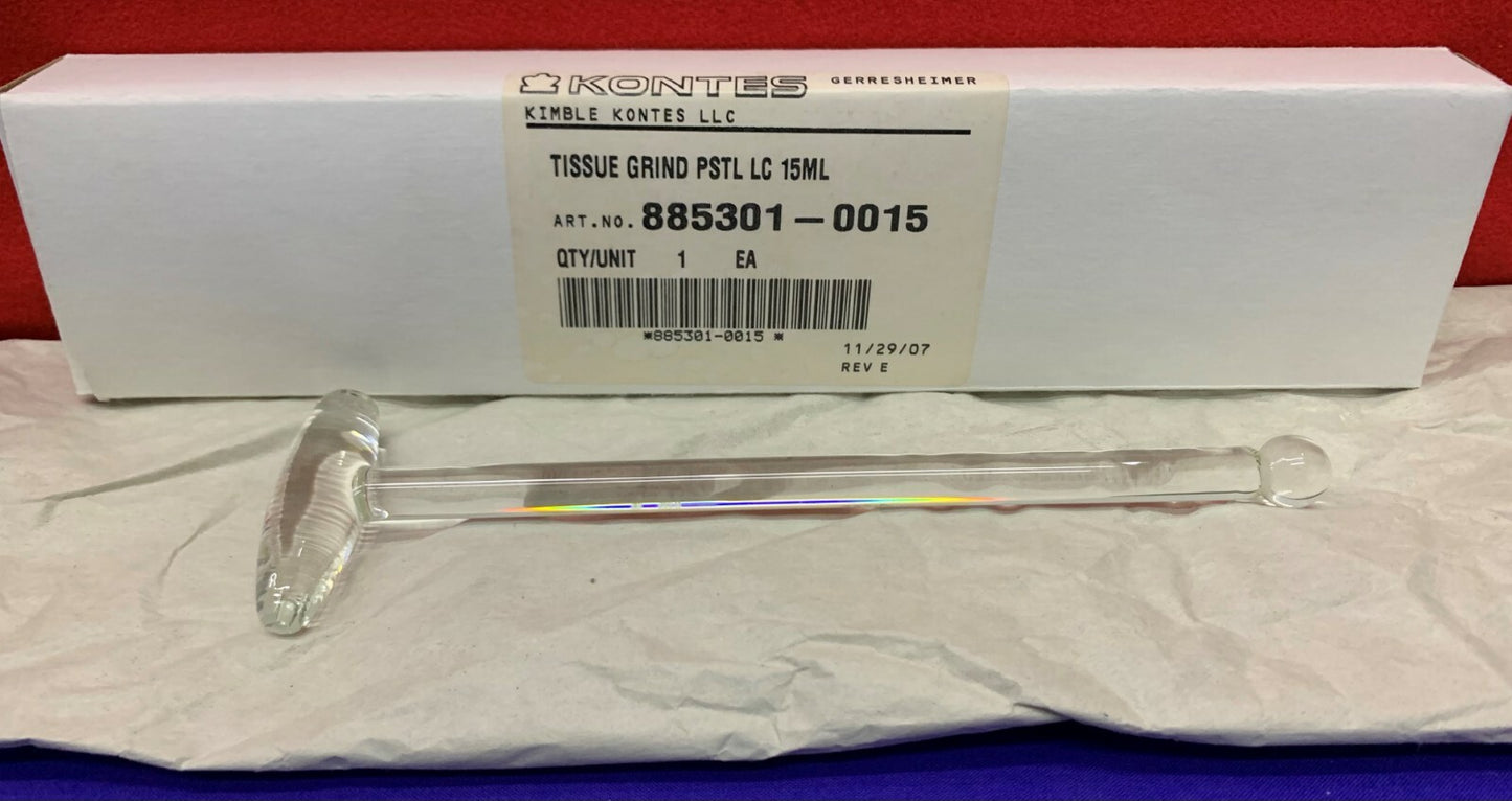 Kimble Kontes Tissue Grind PSTL LC 15ML 885301-0015