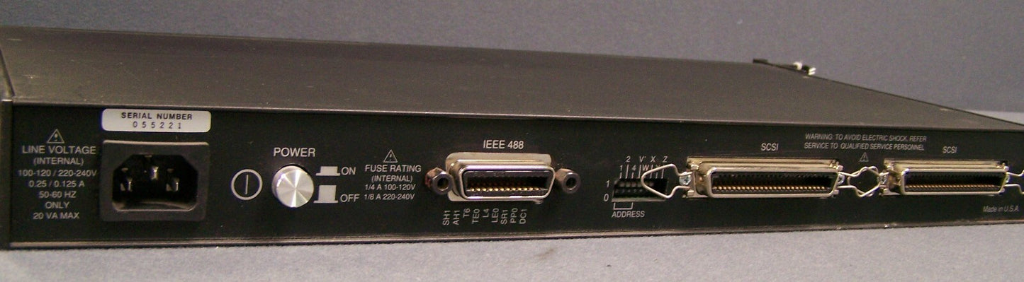 IO TECH  CONTROLLER SCSI 488/N BUS CONTROLLER IEEE 488 SN 055221