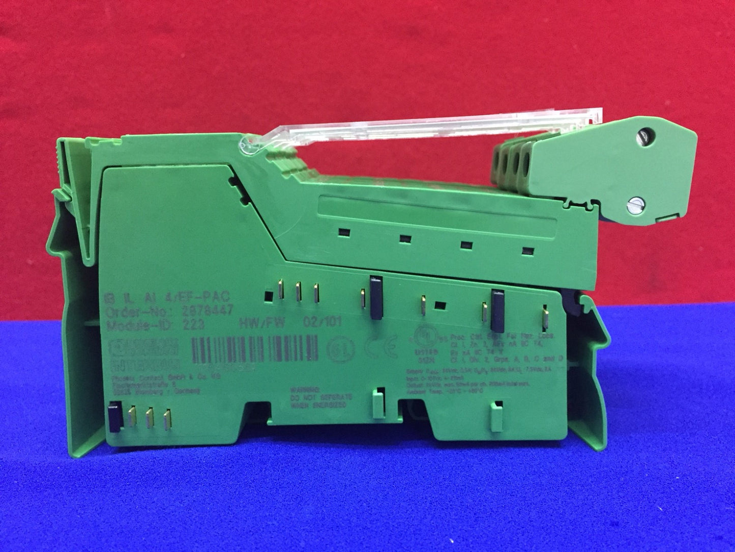 Phoenix Contact Inline Analog Terminal - IB IL AI 4/EF-PAC - 2878447
