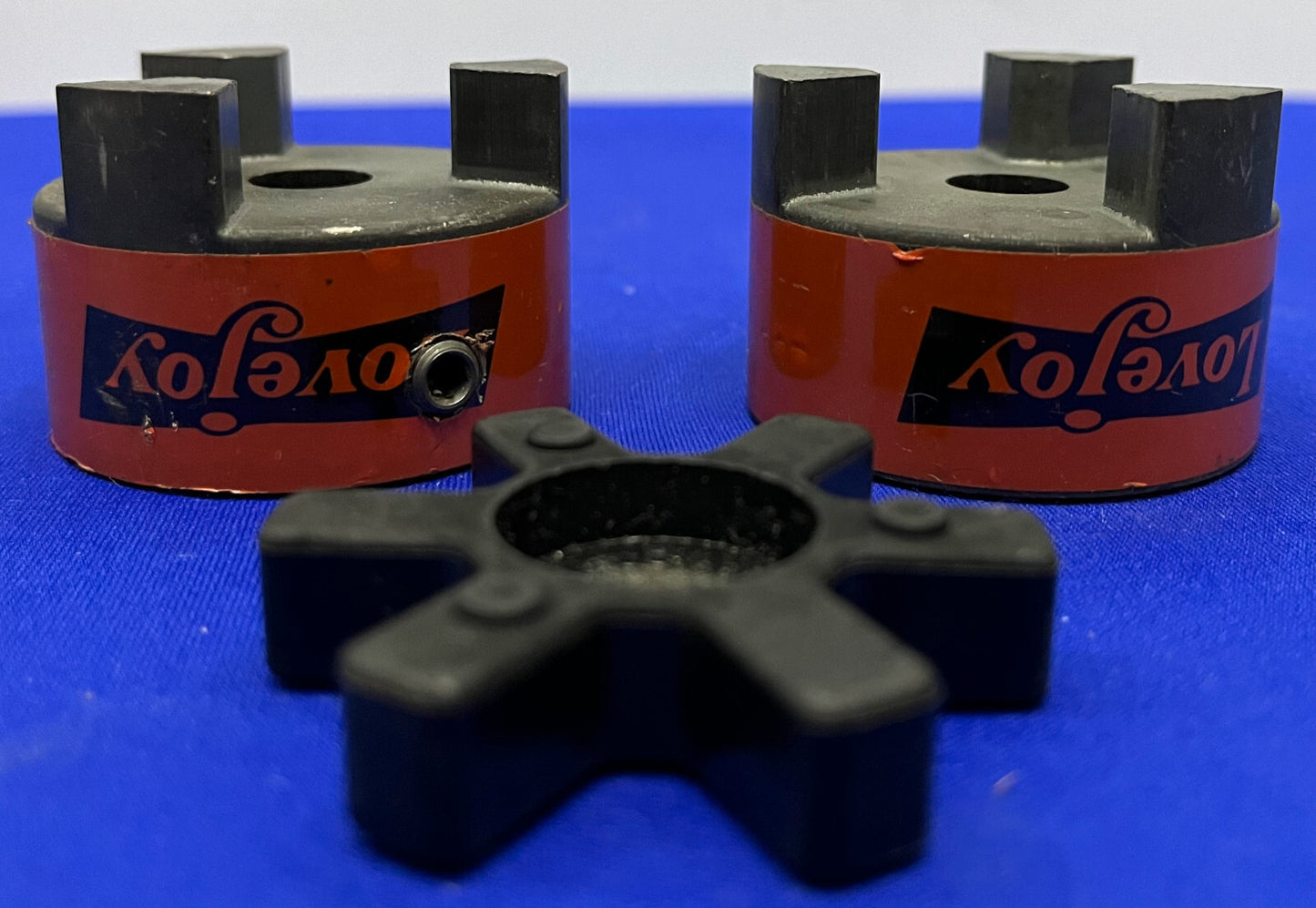 LOVEJOY 1 SET - QTY 2 L-095 .500 JAW COUPLING w/ QTY 1 L-090 L-095
