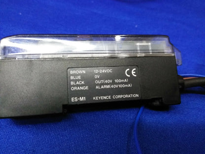 1 LOT QTY OF 5 - KEYENCE ES-M1  PROXIMITY SWITCH AMPLIFIER