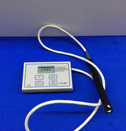 VRW 35519-020 TRACEABLE® HYGROMETER THERMOMETER TAUPUNKT