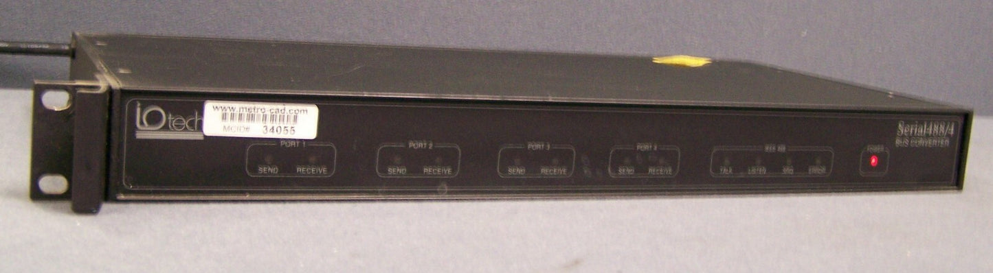 IO TECH SERIAL 488/4 BUS CONVERTER IEEE 488 SN 055734