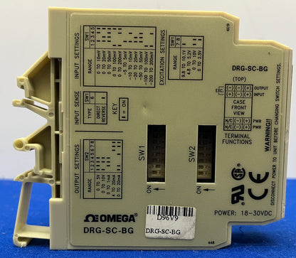 OMEGA DRG-SC-BG BRIDGE INPUT SIGNAL CONDITIONER