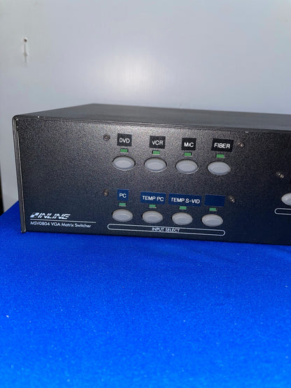 INLINE, MSV0804, VGA MATRIX SWITCHER, DOES NOT POWER ON