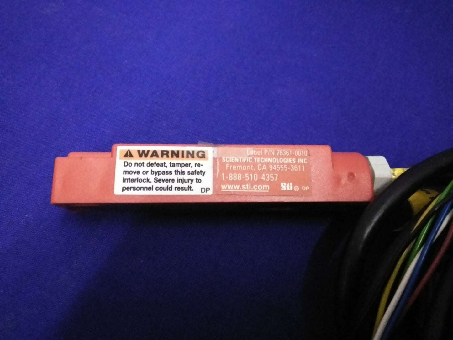SCIENTIFIC TECHNOLOGIES INC MF1 28361-0010 SICHERHEITSSCHALTER 