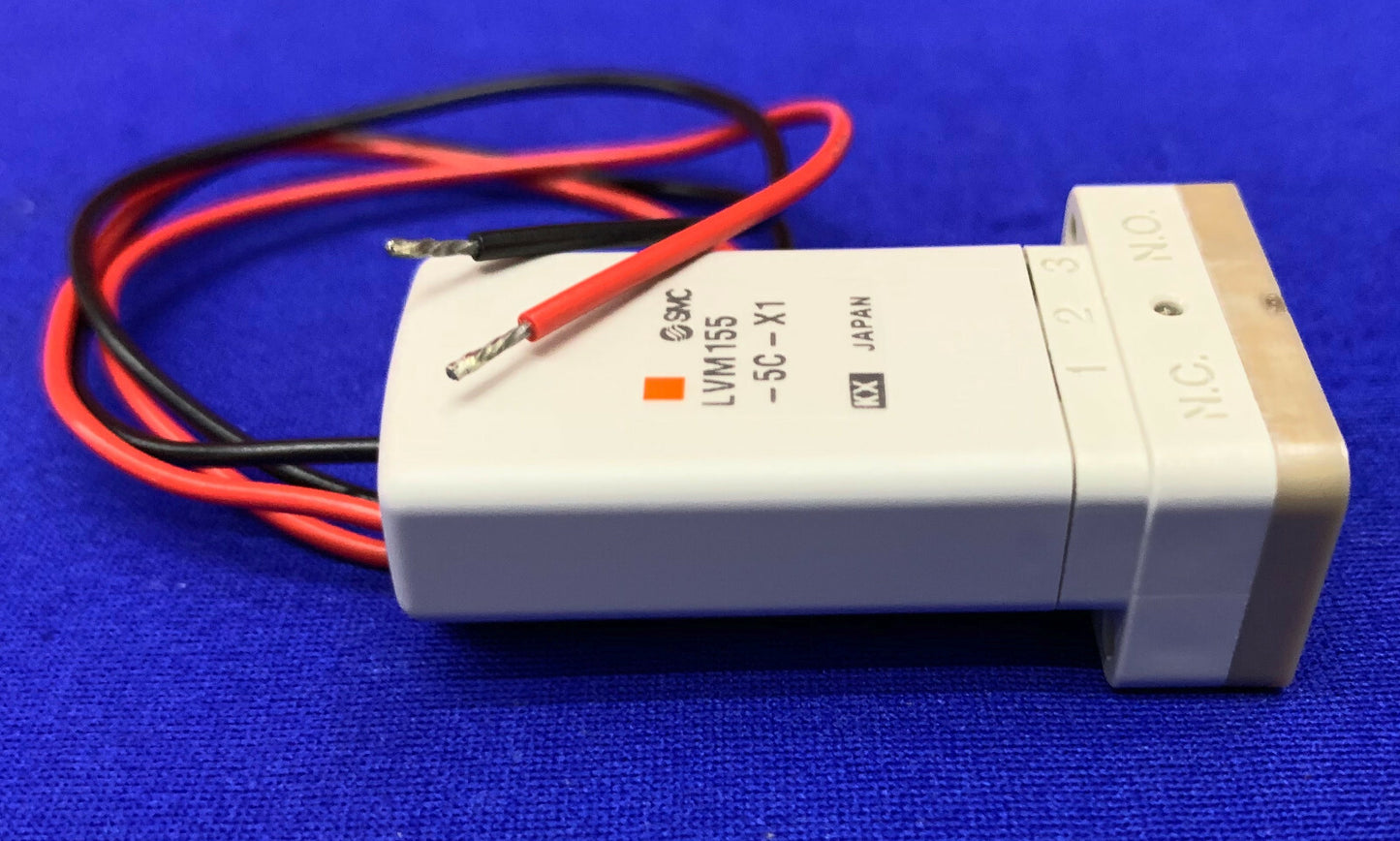 SMC LVM155-5C-X1 2-PORT CHEMICAL VALVE