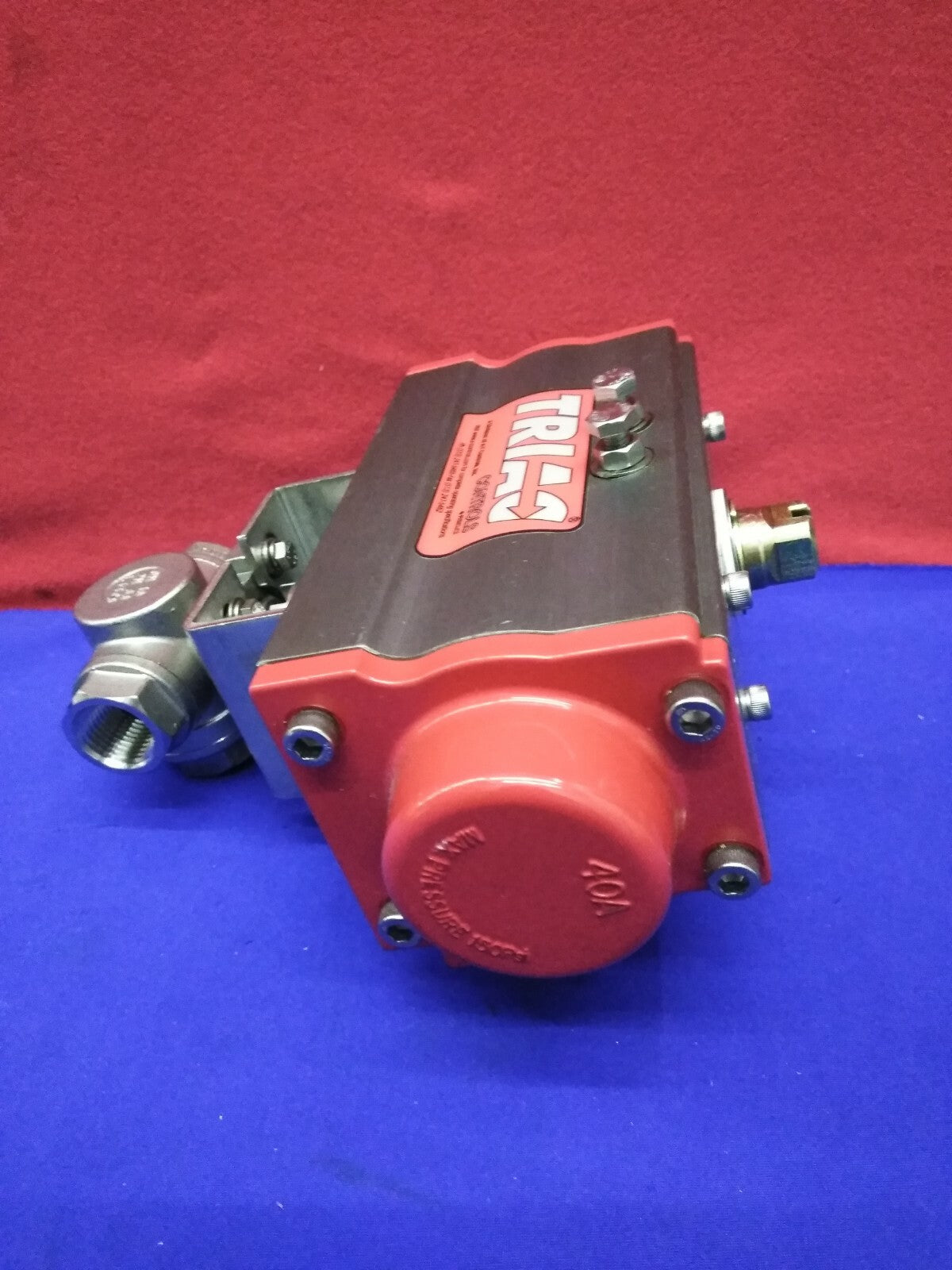 TRIAC 38TX0502R2SXXL 2R40SR FEDERRÜCKLAUF-ANTRIEB MONTIERT AN 38 SERIE 3-WEGE 31 
