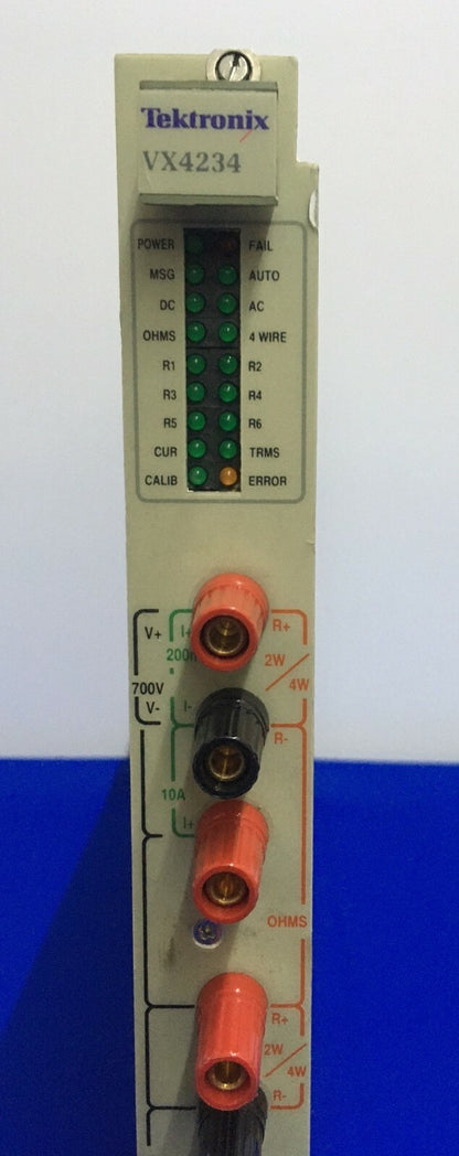 MODULE MULTIMÈTRE NUMÉRIQUE RÉVISION TEKTRONIX VX4234 VXI 