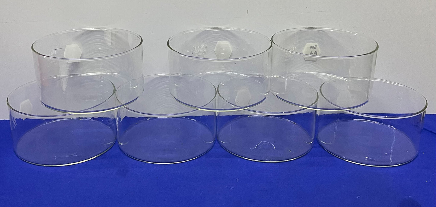 KIMAX®  KIMBLE 170x90mm CRYSTALLIZING DISH 23000 - 1 LOT QTY 7