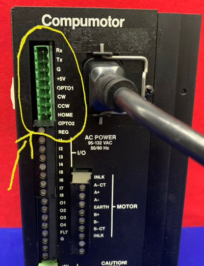 Unidad Parker Compumotor MicroStep Drive serie SX (etiqueta faltante)