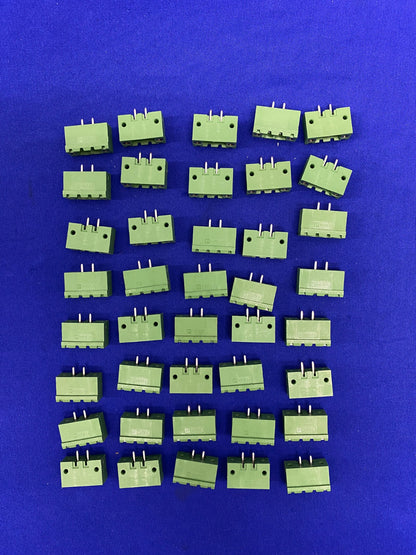 PHOENIX CONTACT 177683 TERMINAL BLOCK 2 POSITION HEADER - 1 PKG OF 40 BLOCKS