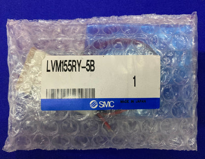 SMC LVM155RY-5B VALVE CHEMICAL 3-PORT BASE MOUNTED