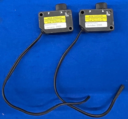 KEYENCE LV-H32 PHOTOELECTIC SENSOR HEAD VISIBLE RED SEMICONDUCTOR LASER - QTY 4