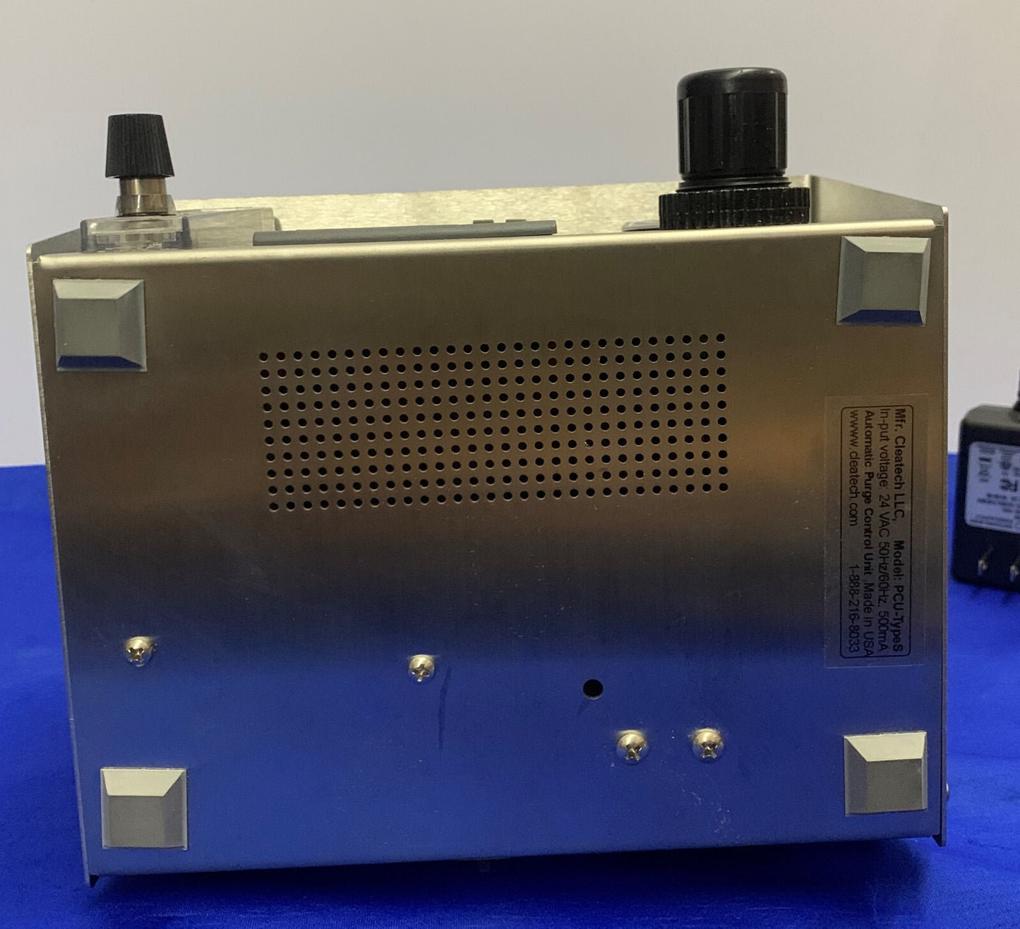 ESSICCATORE DI UMIDITÀ CON CONTROLLO AUTOMATICO DI SPURGO CLEATECH HUMODULE CON MOBILE/SUPPORTO