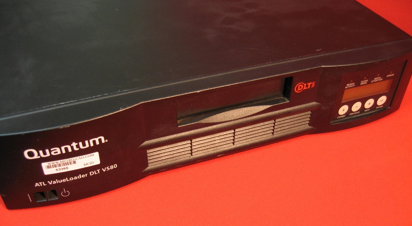 QUANTUM DTL L300 VS 80 テープ オートローダー