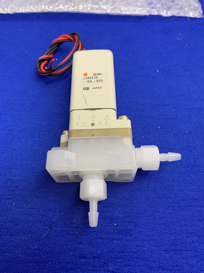 SMC LVM215-5Z-X23 SOLENOID VALVE