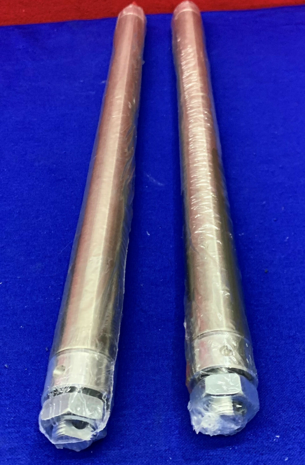 Lot of 2 Bimba Stainless Pneumatic Cylinder Rods C-0913 5-DXP