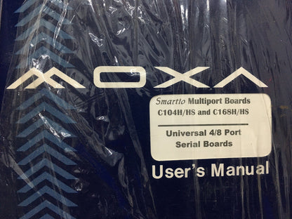 MOXA Opt8C 8 PORT CONNECTION BOX CABLES  DB62 TO 8 PORT RS-232