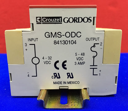 CROUZET GORDOS GMS-ODC 84130104 DIN RAIL MOUNTABLE SINGLE POINT OUTPUT MODULES