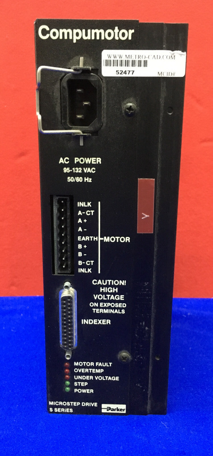PARKER 87-011279-01E COMPUMOTOR S6- DRIVE SO61254 MICROSTEP DRIVE SERIE S