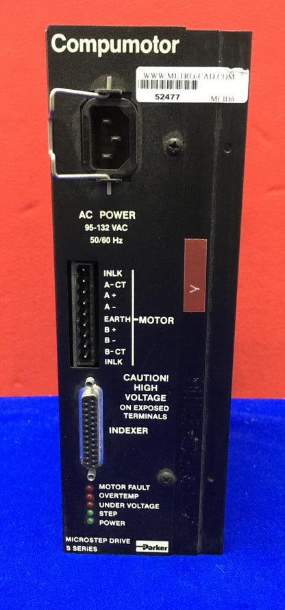PARKER 87-011279-01E COMPUMOTOR S6- DRIVE SO61254 MICROSTEP DRIVE SERIE S