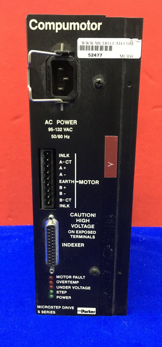 PARKER 87-011279-01E COMPUMOTOR S6- DRIVE S.O.61254 MICROSTEP DRIVE S SERIES